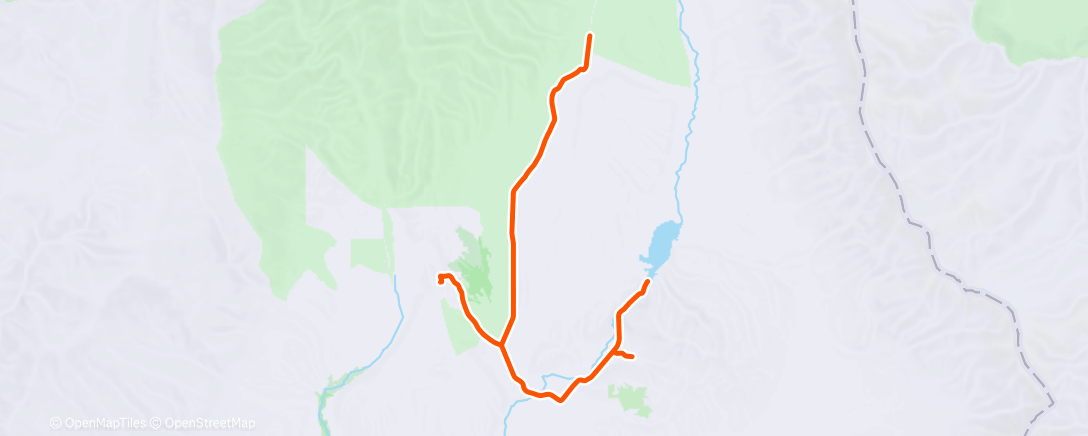 Карта физической активности (Morning Ride)