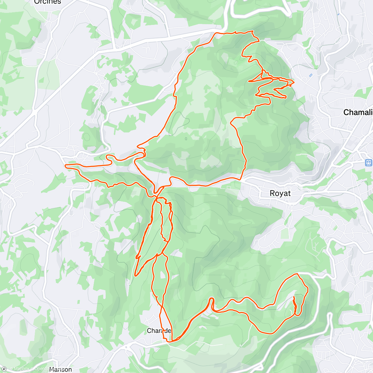 Carte de l'activité Tourisme