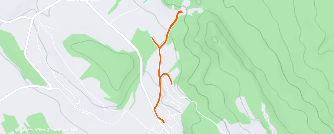 Map of the activity, Above the fog