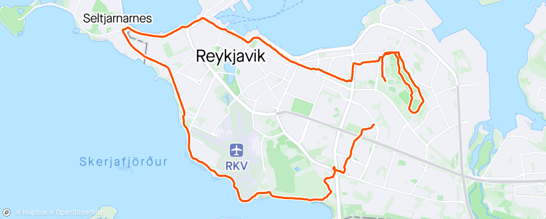 Map of the activity, Ég einn með heyrnatól