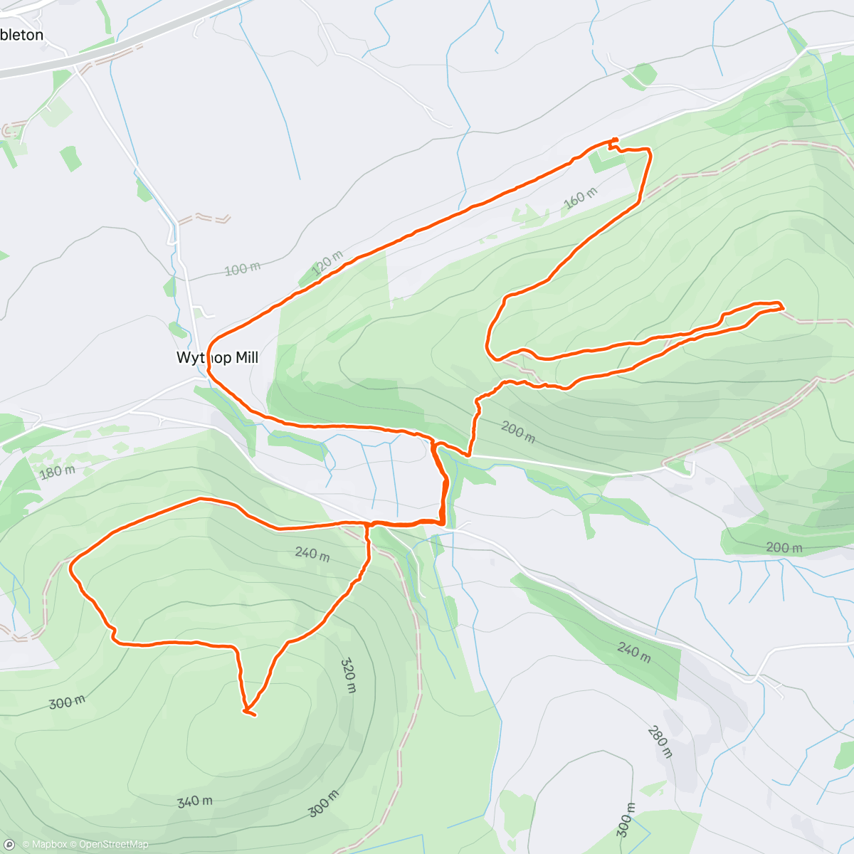 Map of the activity, Sale and Ling with Kathrynne