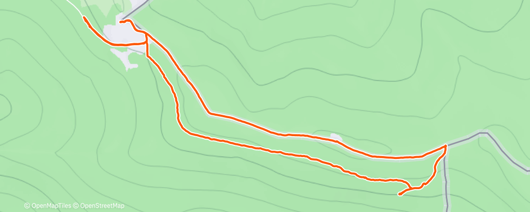 Map of the activity, Rozlouceni se Sumavou