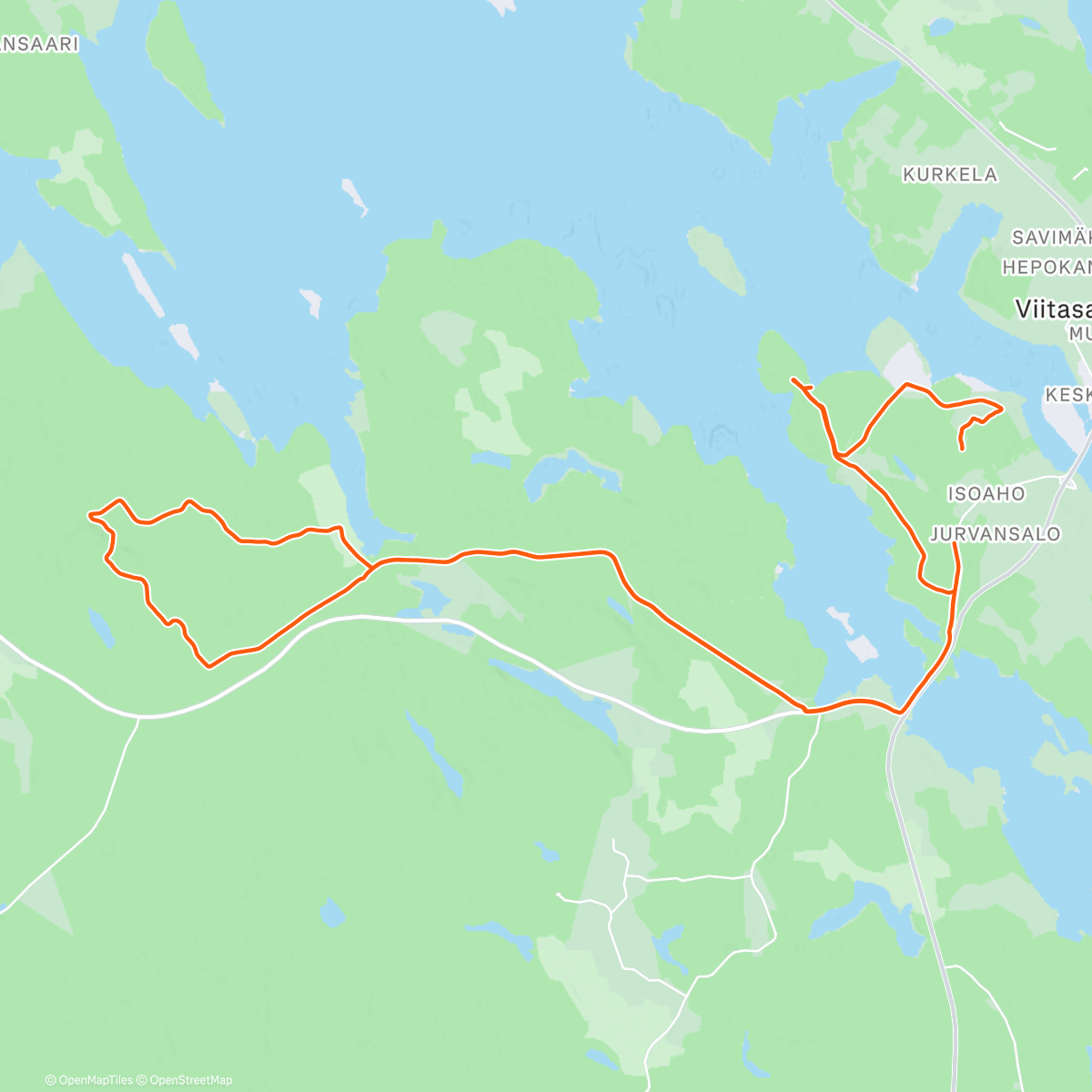 Map of the activity, Ice, Ice