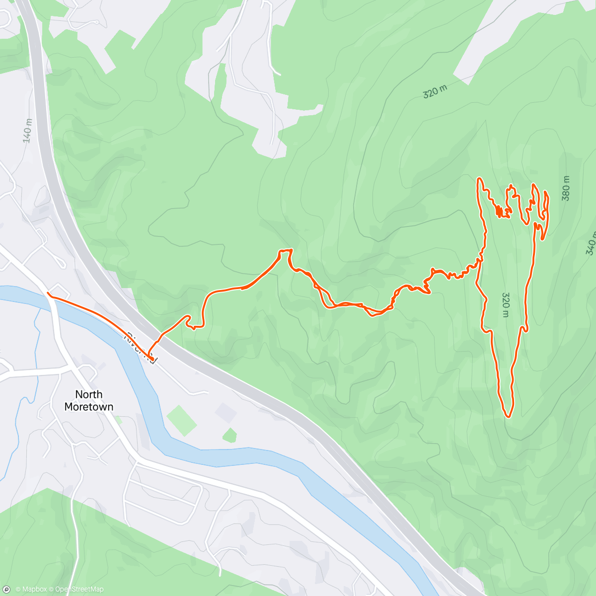 Map of the activity, Perry with my dawg and my dawgs gfs dawg