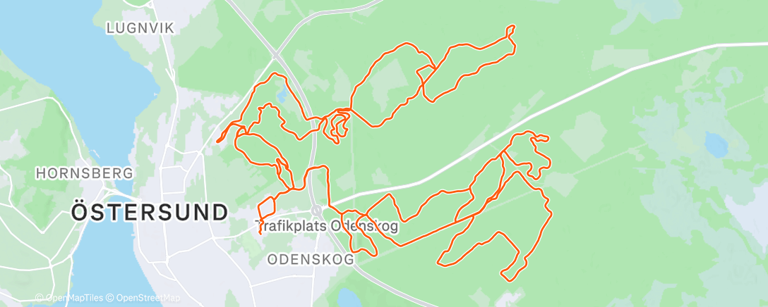 Map of the activity, Stak