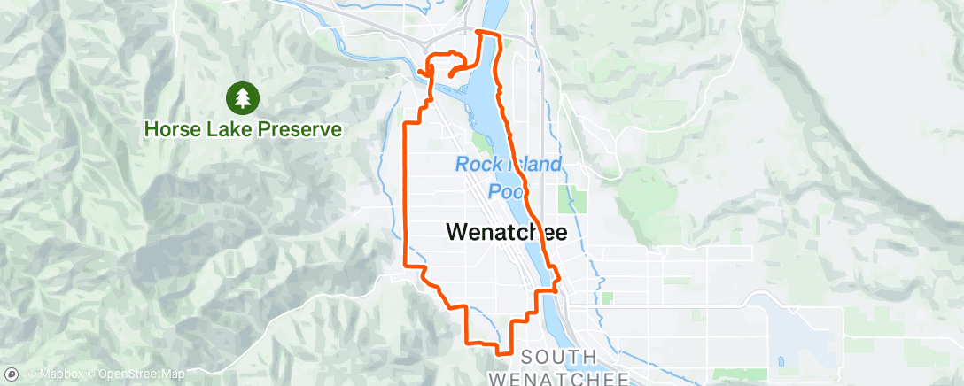 Map of the activity, Long Run