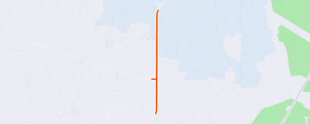 Map of the activity, Morning Run