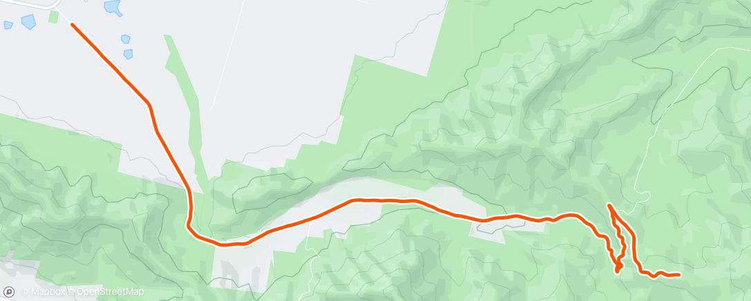 Map of the activity, FulGaz - Mount Porepunkah
