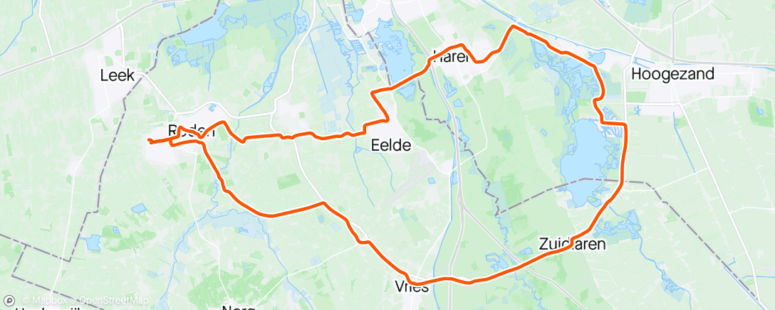 Map of the activity, Evening Ride 🚴🏼‍♂️ ☀️🙂