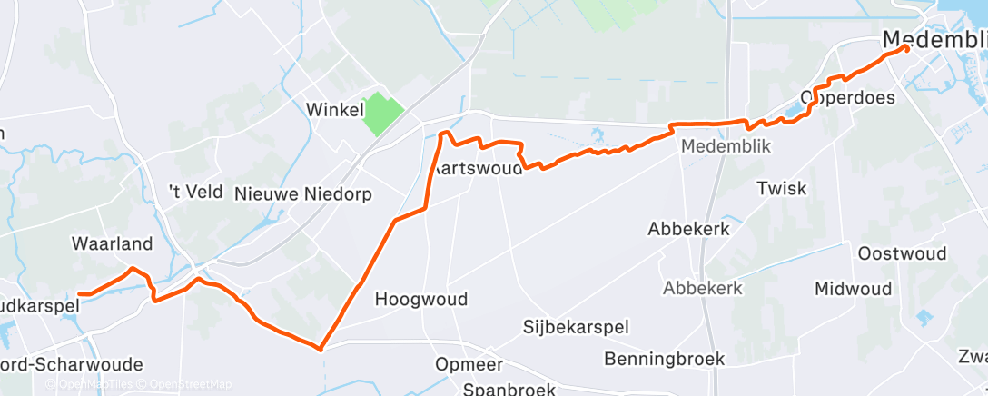 Map of the activity, Retour Salamo