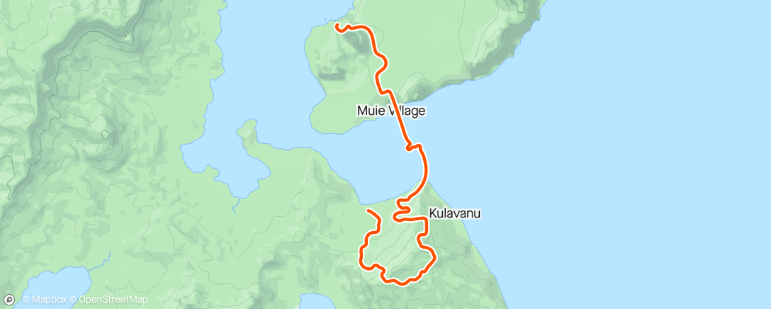 Карта физической активности (Zwift - Race: Zwift Hill Climb Racing Club - Epic KQOM Forwards (B) on Mountain Route in Watopia)