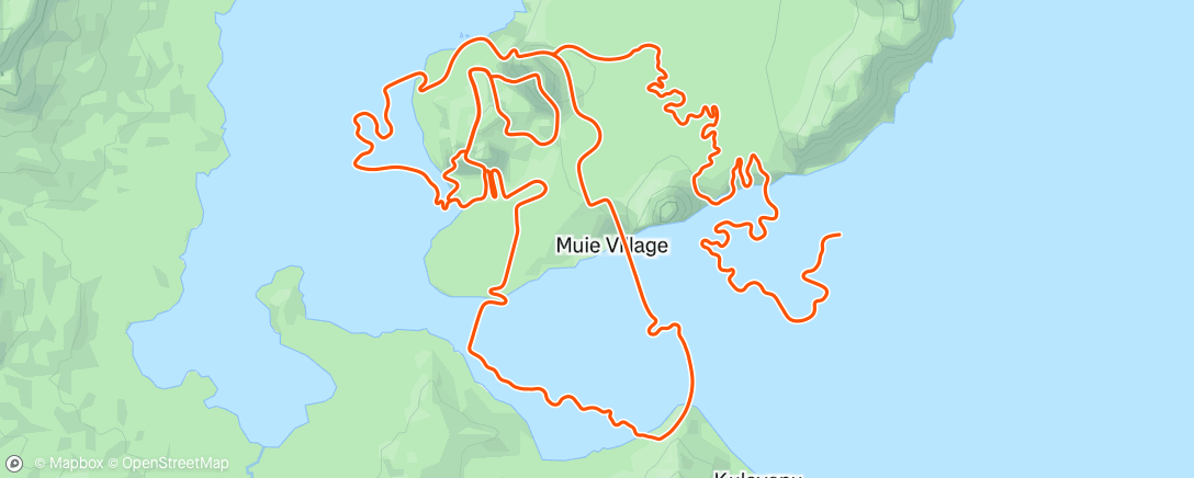 Map of the activity, Zwift - Tair Dringfa Fechan in Watopia