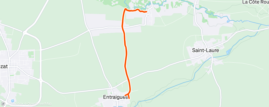 Map of the activity, CAP - Footing