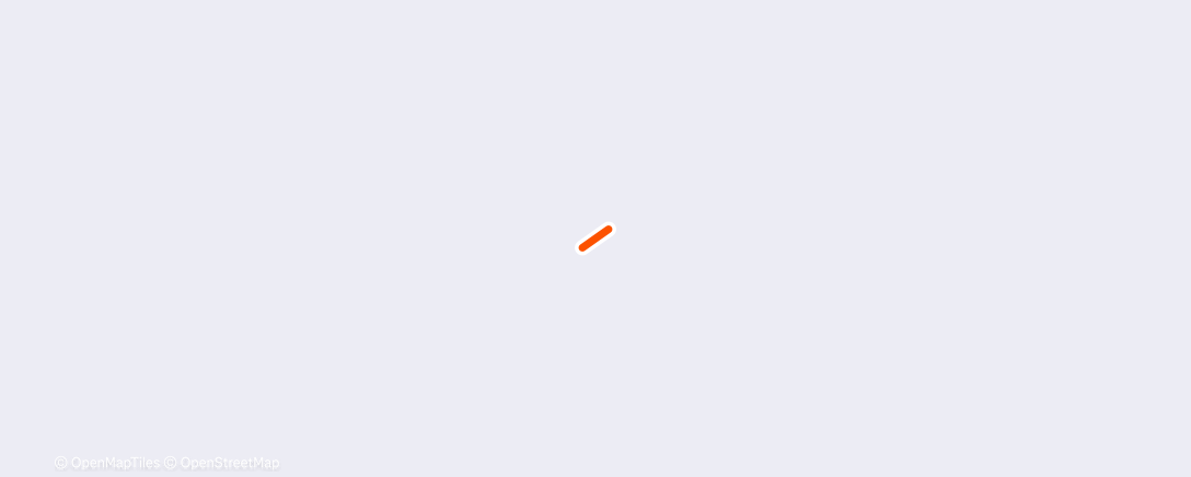 Map of the activity, Утренний забег