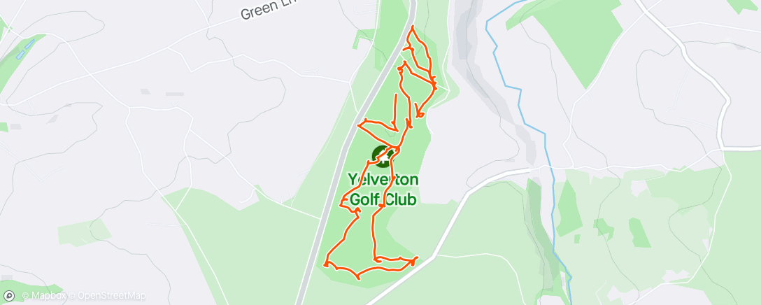 「Afternoon Golf」活動的地圖