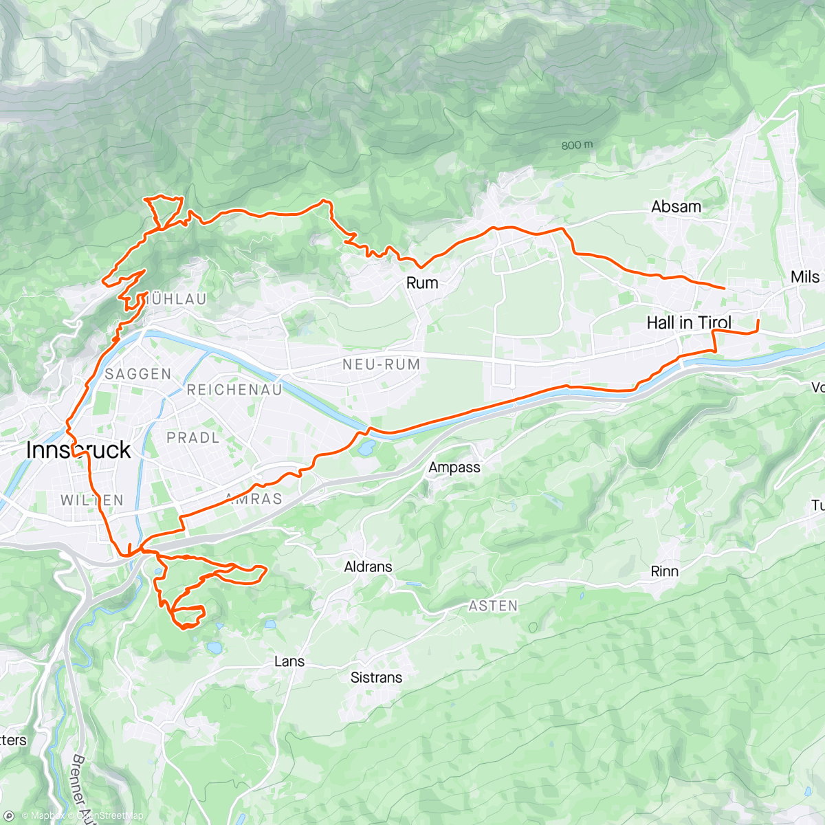 Map of the activity, Pot Belge