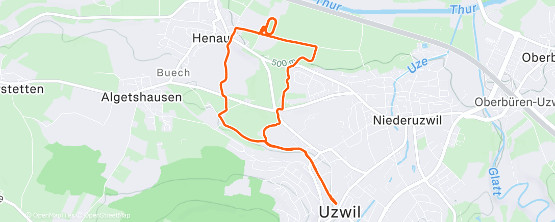 Map of the activity, 10x 20’’ legspeed Z5c