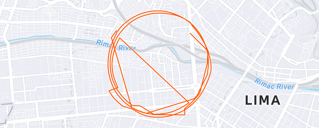 Map of the activity, Morning Ride