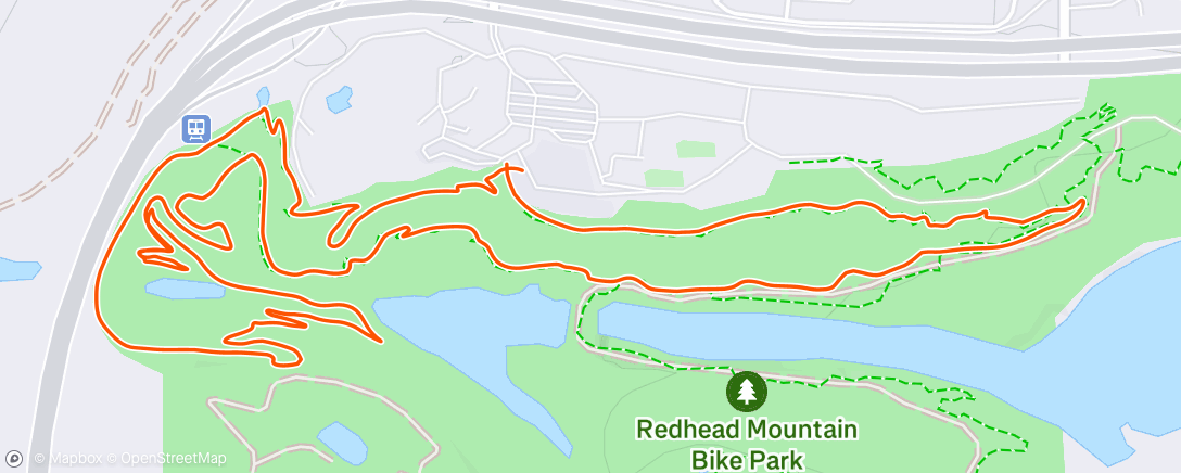 Map of the activity, Morning Ride