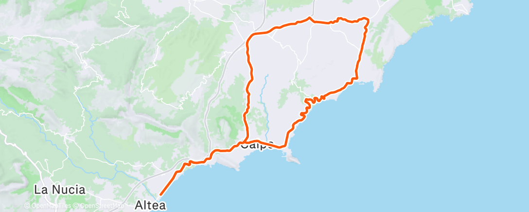 活动地图，Дневной велозаезд