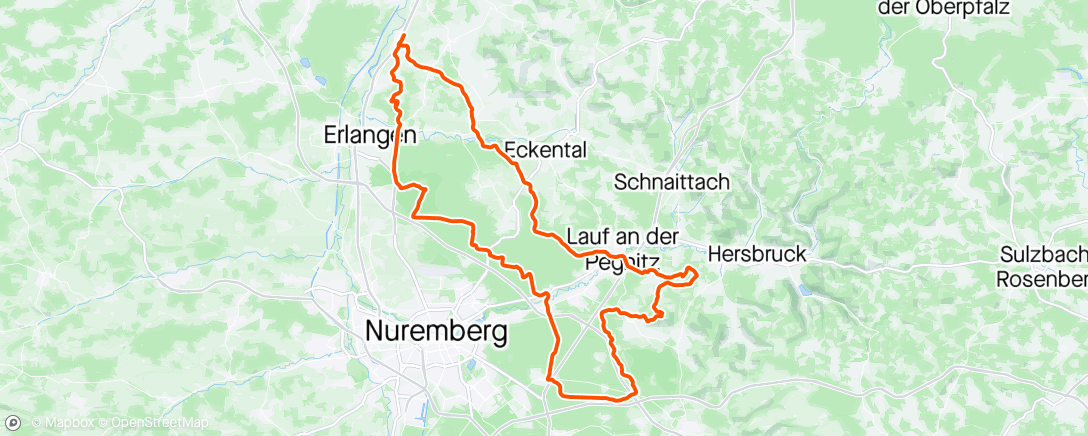Map of the activity, Heizomat Gravel Tag 2