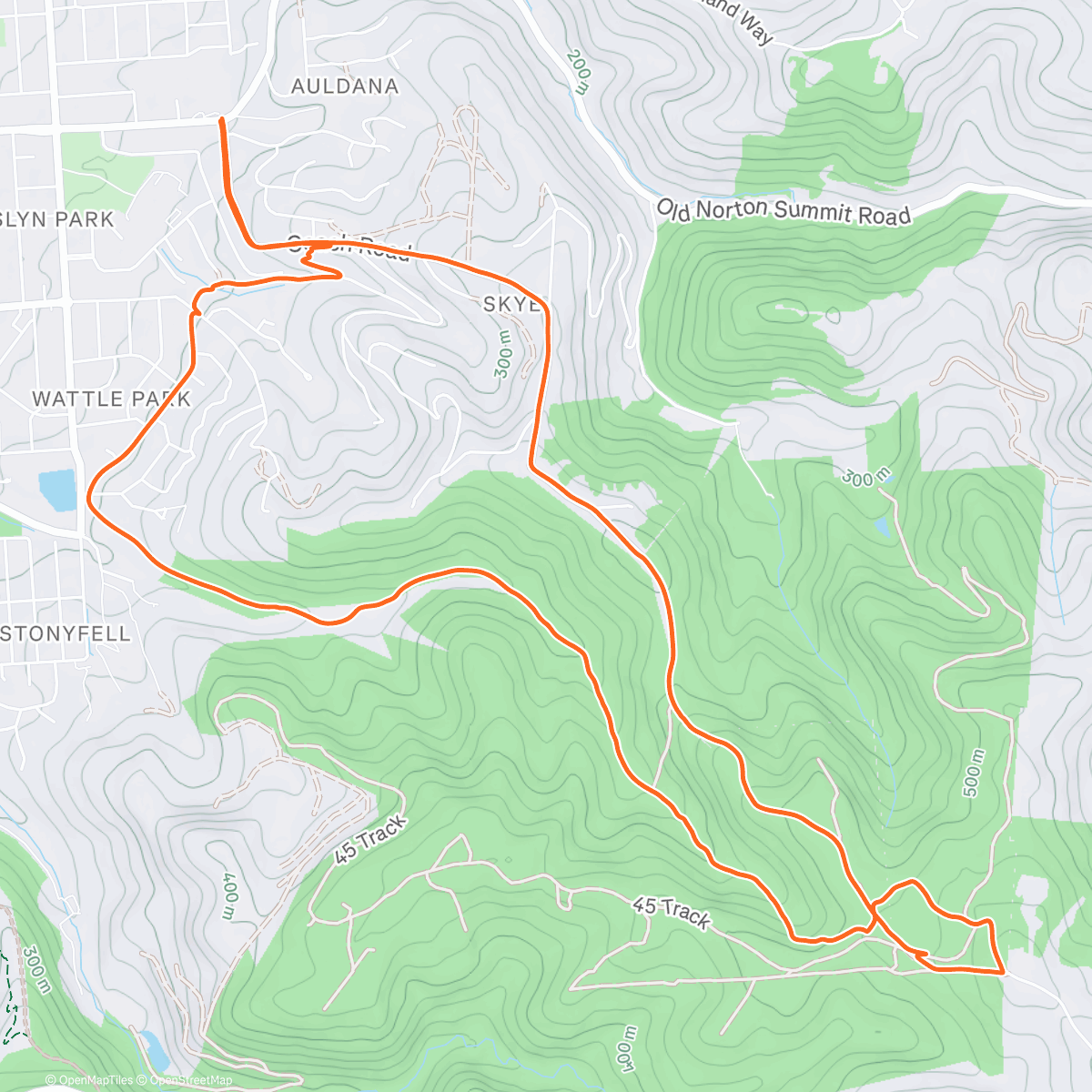 Карта физической активности (Exploring)