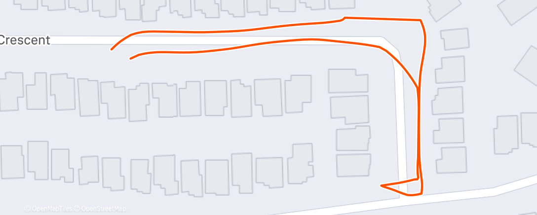 Map of the activity, Trying out the new watch 👀
