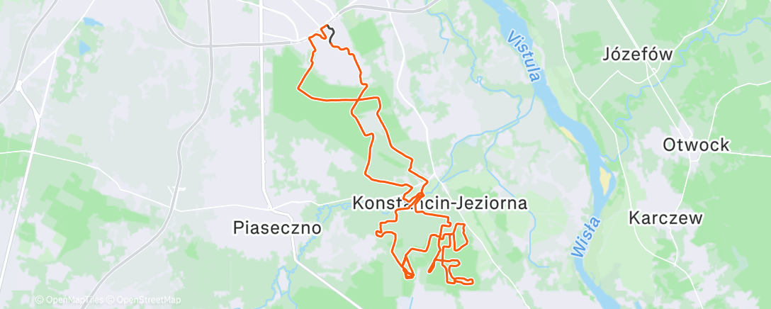 Mapa aktywności