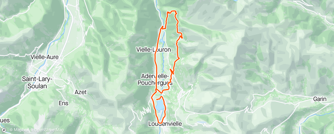 Map of the activity, Fahrt am Nachmittag