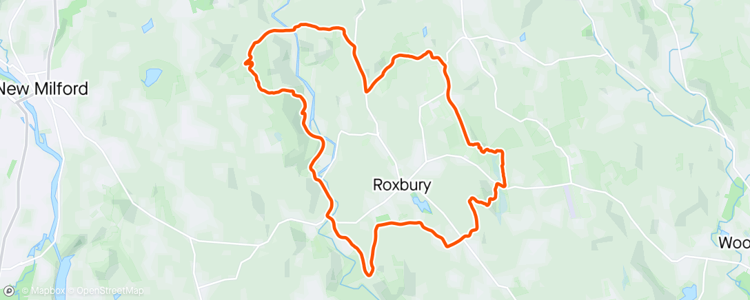 Map of the activity, The second half of Roxbury Preserves
