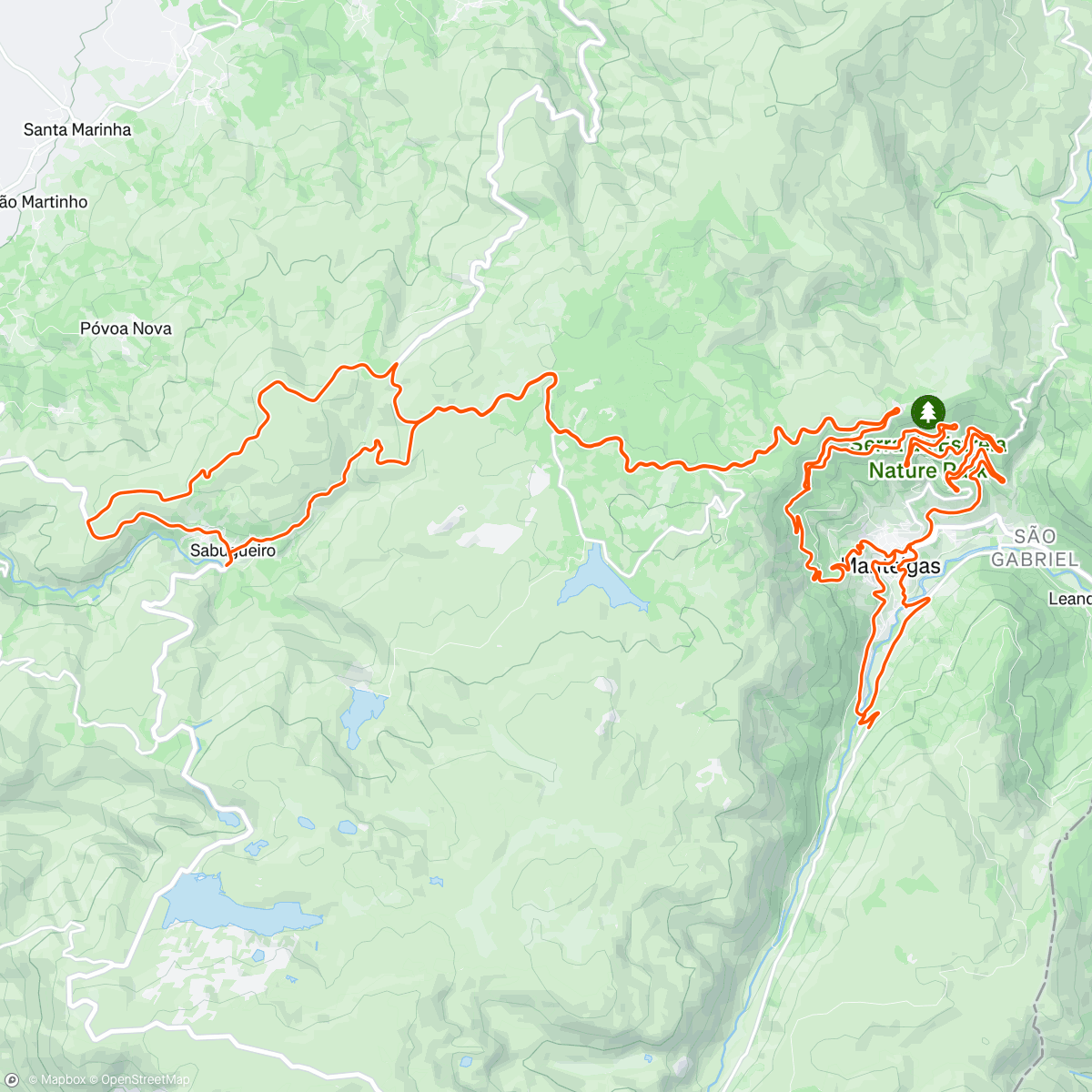 Map of the activity, Prachtige route, maar niet volgens plan. 🙃☀️🥵