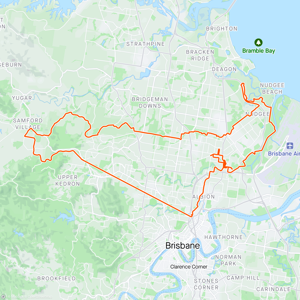 Map of the activity, Brissie Roubaix