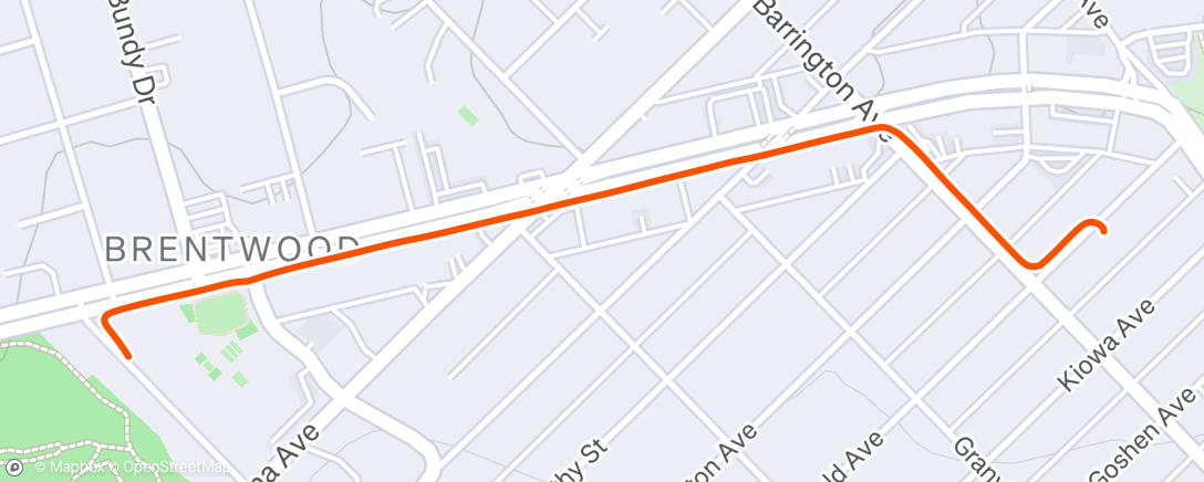 Map of the activity, Caminata de mañana