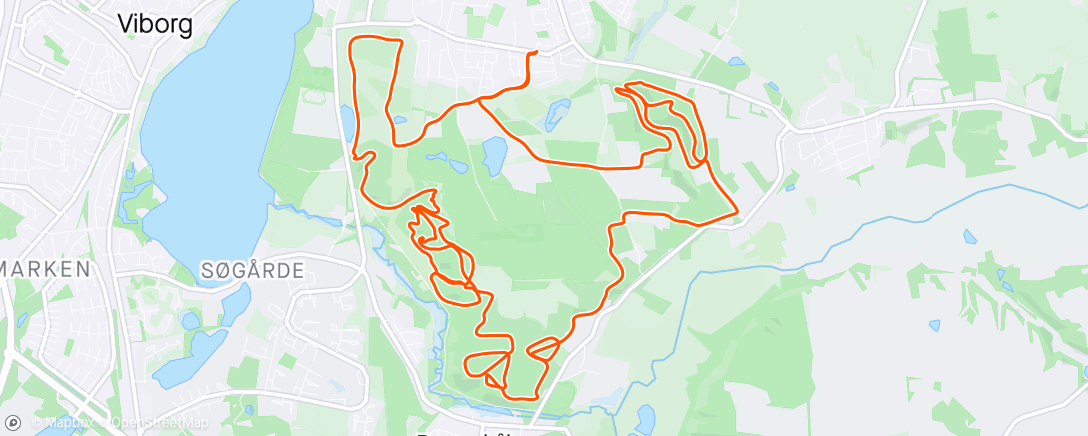 Mapa de la actividad (Ødal Trail Run/Walk)