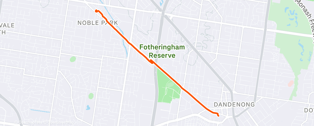 Карта физической активности (Lunch Ride)