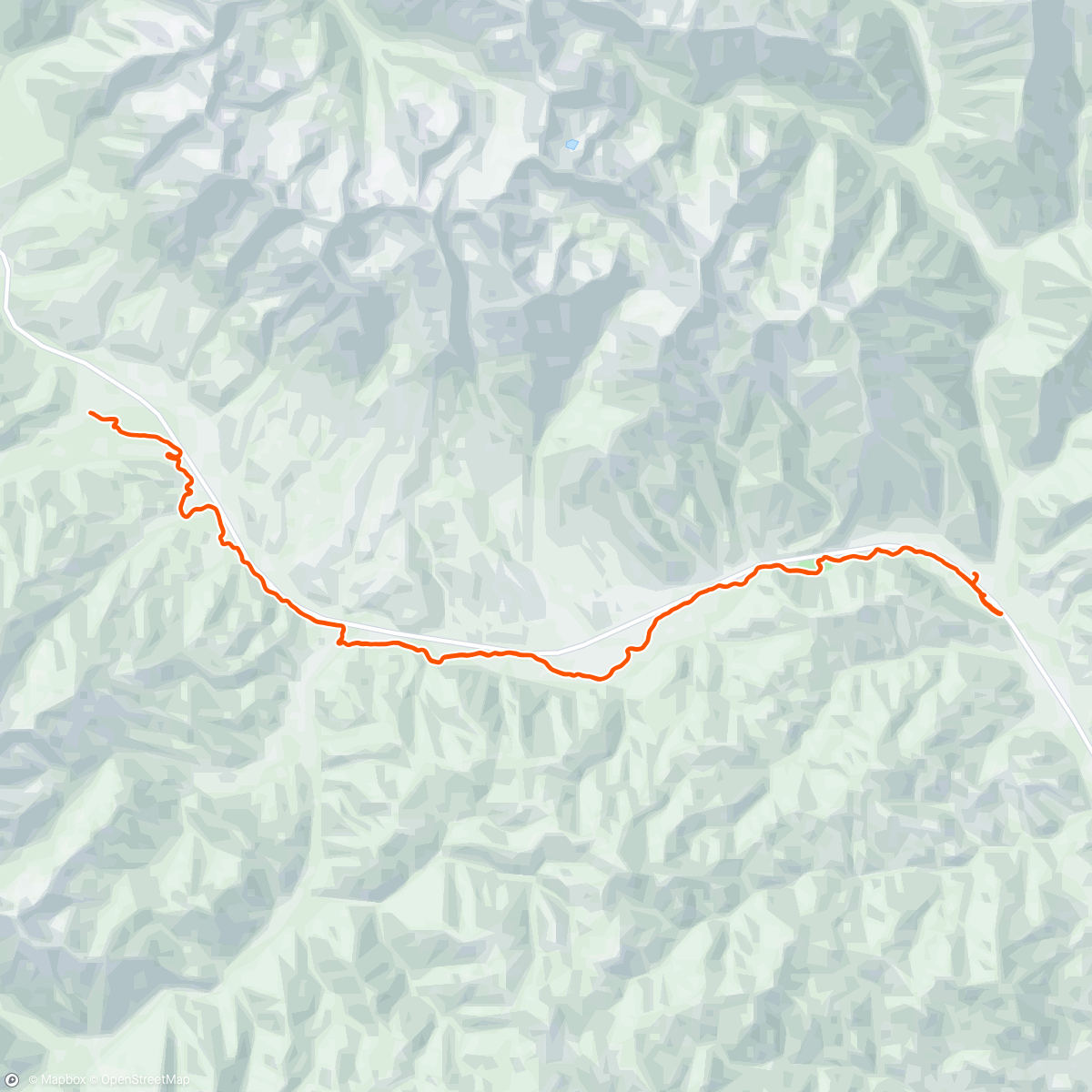 Map of the activity, Social hour on the Harriman