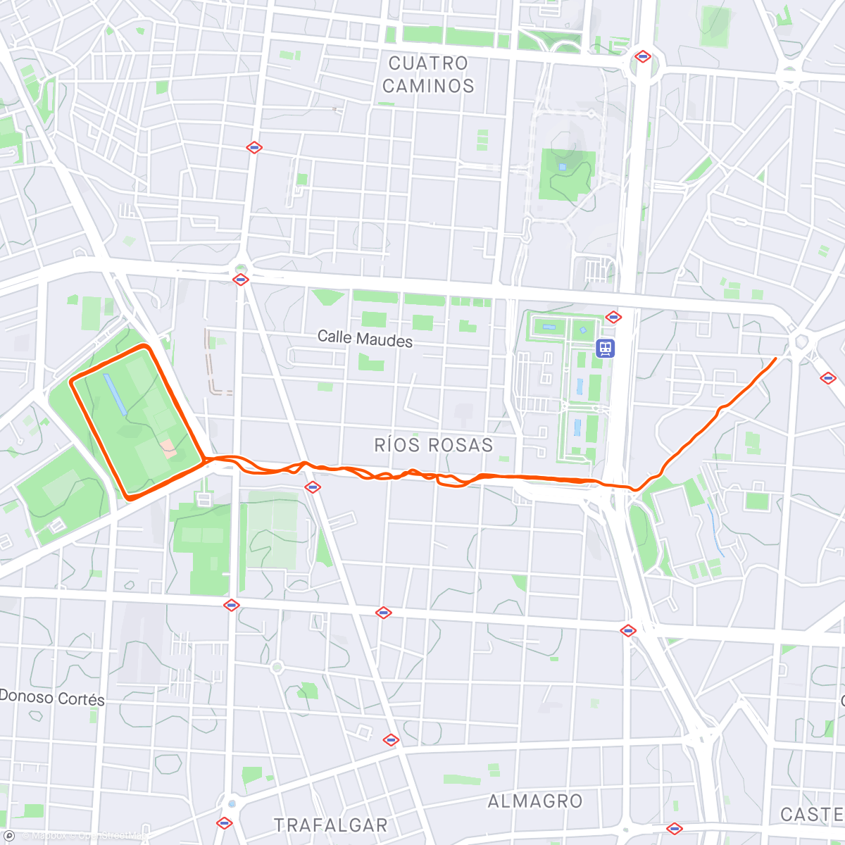 Mapa da atividade, Series 3x 8-5