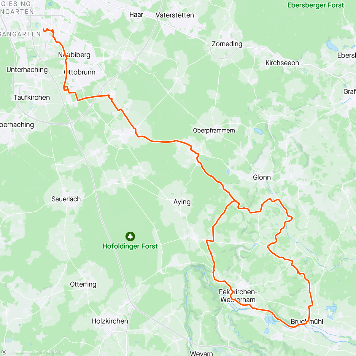 Map of the activity, In netter Gesellschaft