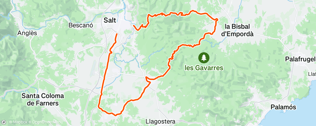 Карта физической активности (Otro día bajo la lluvia 😭)