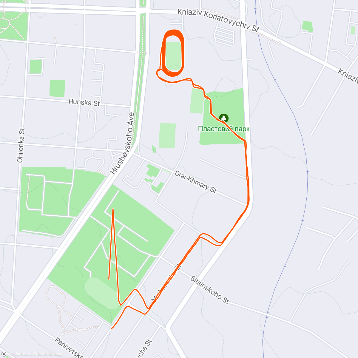 Map of the activity, 5(1000/1000)
