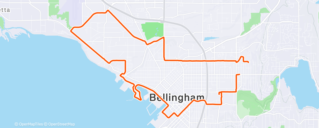 Peta aktivitas, Lunch Run