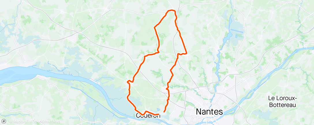 Map of the activity, Sortie vélo après Liège-Bastogne-Liège ☀️
#18.24 🚴‍♂️