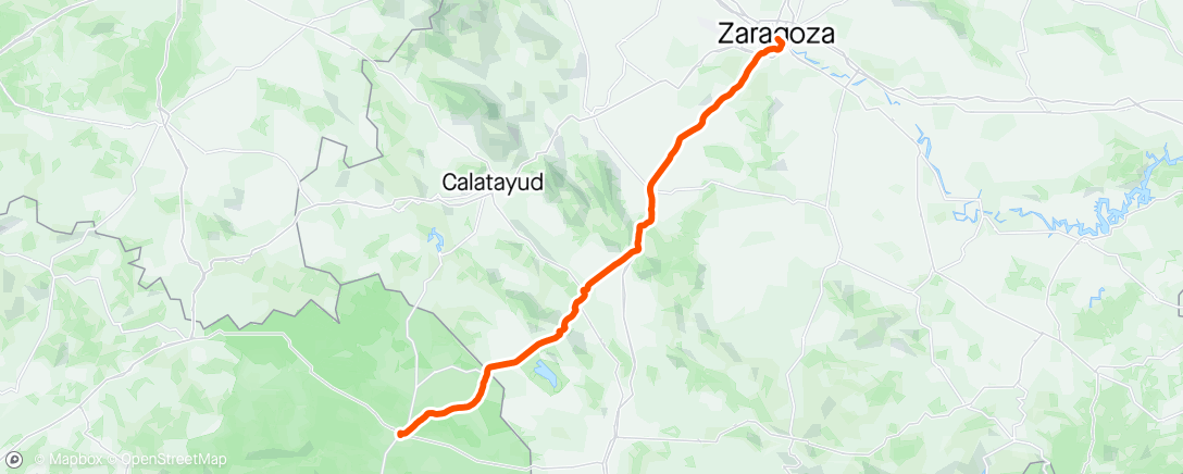 Map of the activity, Vuelta étape 4 💨 bordures 🥳
