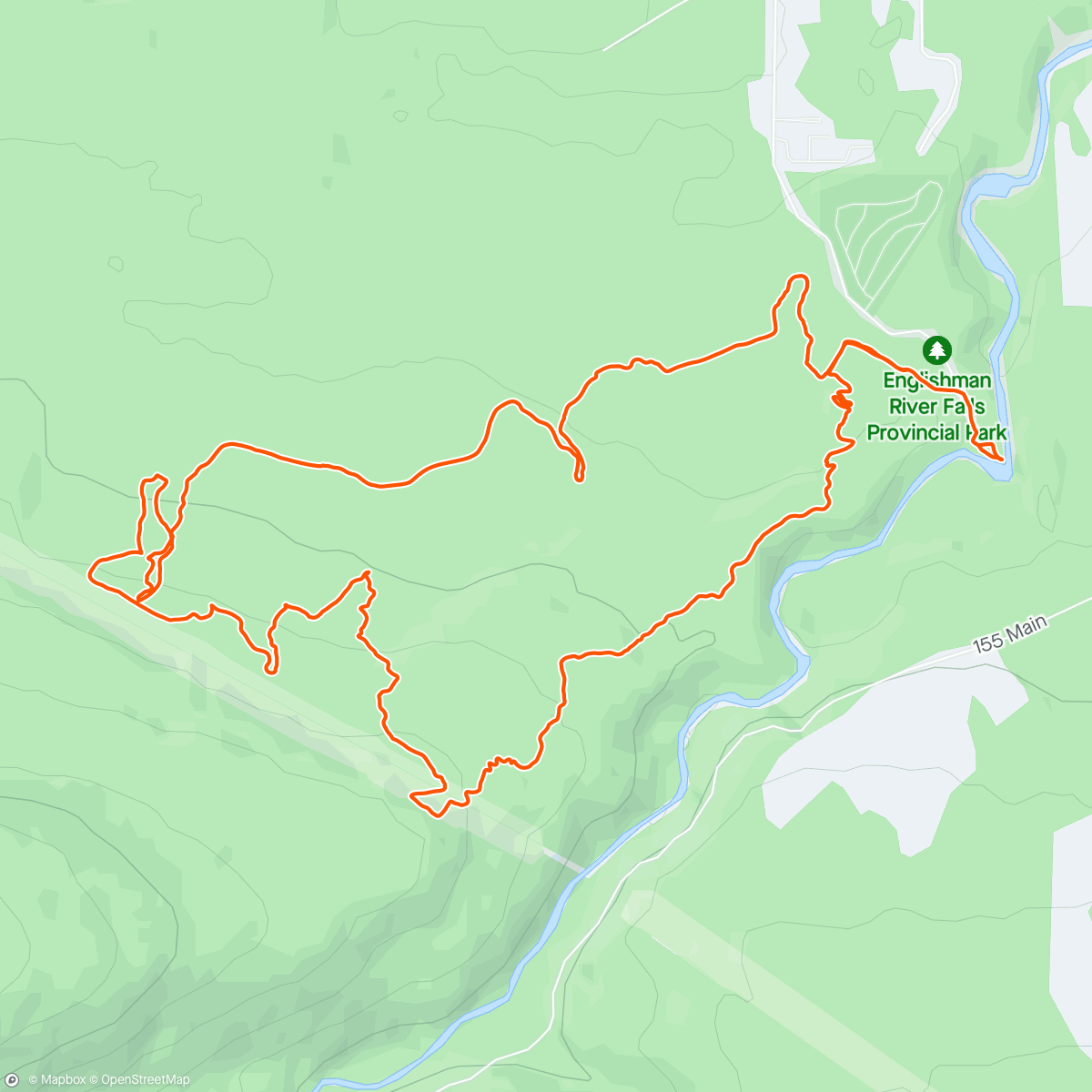 Karte der Aktivität „Lunch E-Mountain Bike Ride”