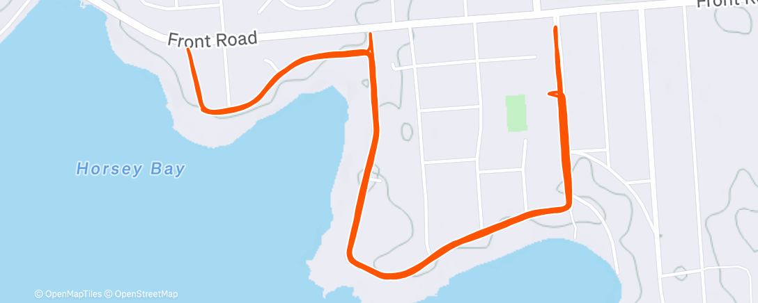 Map of the activity, res run cheering