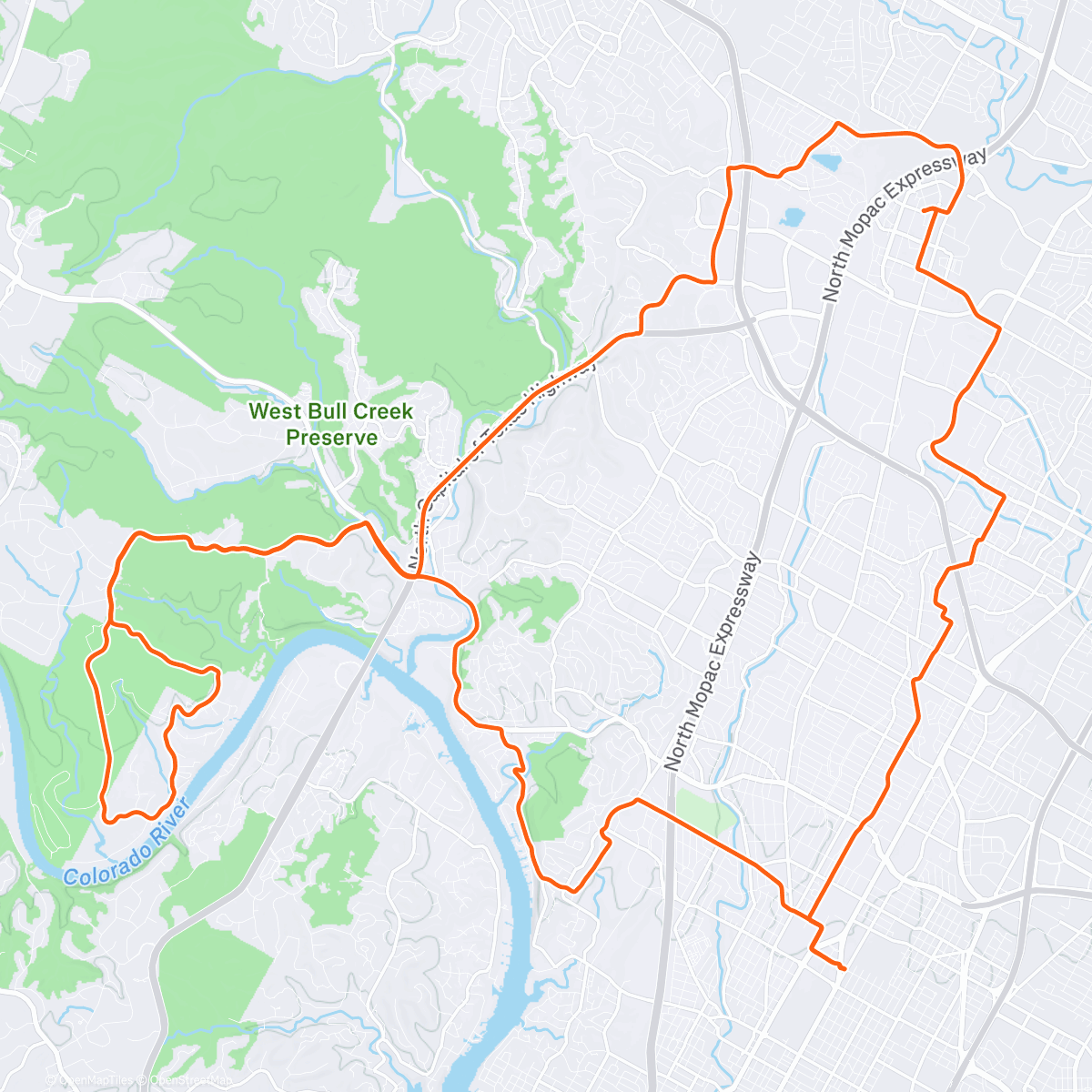 Карта физической активности (A Very Scenic Work Commute + A Little Segment Effort On The Way Home)