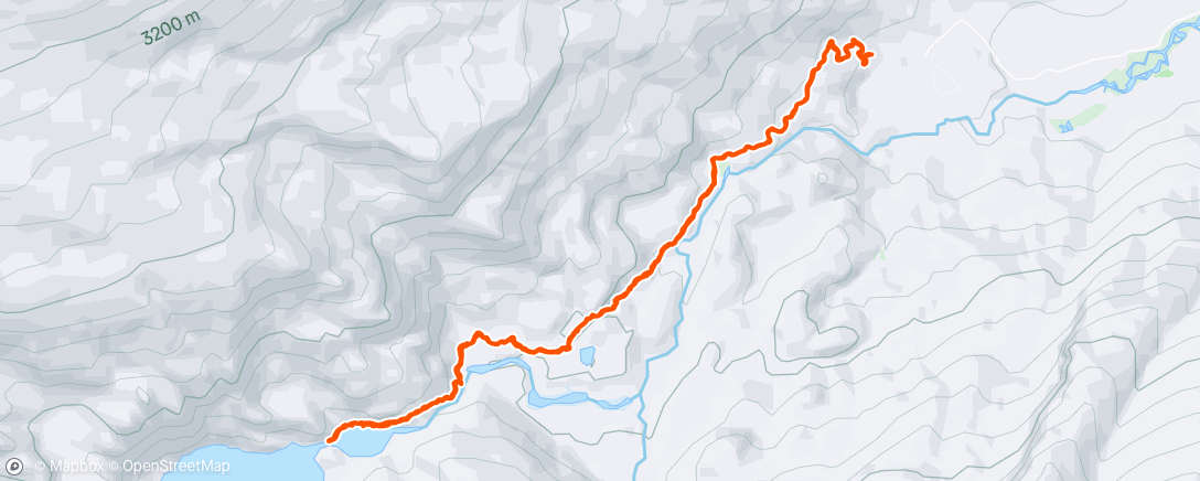 Map of the activity, Lake Louise