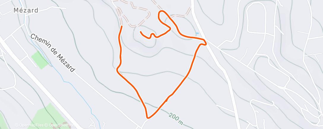 Карта физической активности (Mise en route)