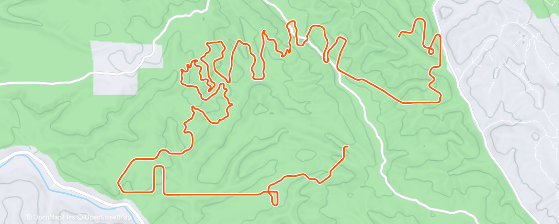 Map of the activity, MyWhoosh - Golden Gate Bridge