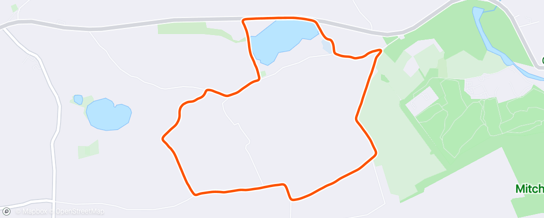 Map of the activity, Ballintotis 4 mile with Runna ✅